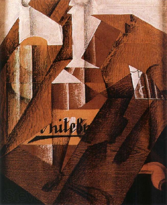 Juan Gris The still life having bottle